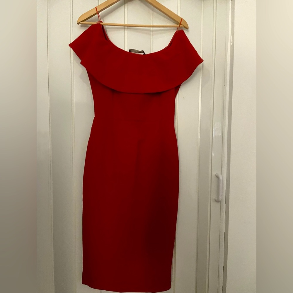 Zara off the shoulder dress